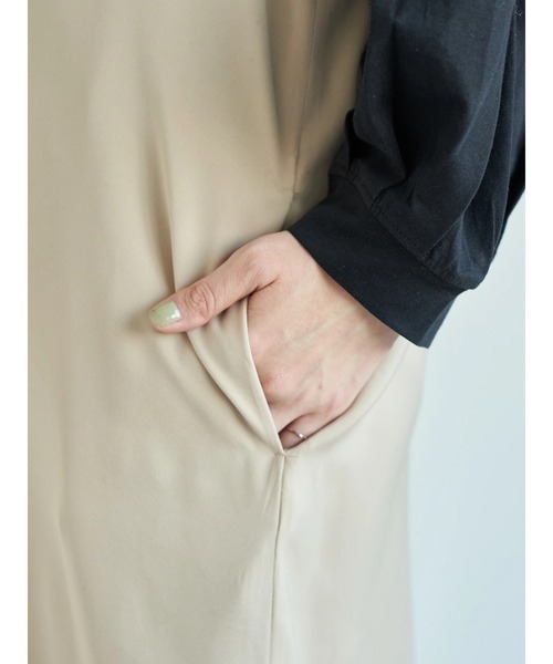 AMERICAN HOLIC（アメリカンホリック）の「リラックスキャミサロペット ＊（サロペット/オーバーオール・レディース・グレー/ブラック/ベージュ・FREE）」の19枚目の写真