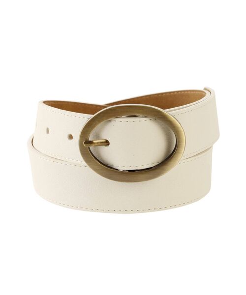 RESEXXY（リゼクシー）の「シャープバックルベルト（ベルト・レディース・ブラック/オフホワイト/ベージュ・FREE）」の8枚目の写真