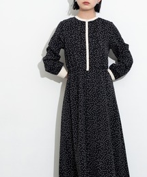 Aunt Marie's | 【2021ss / new arrival】パイピングシャツワンピース / AuntMarie’ｓ(ワンピース)