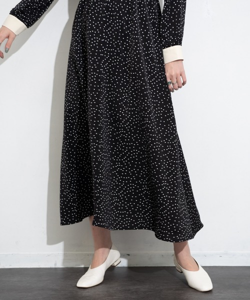 Aunt Marie's（アントマリーズ）の「クレリックバンドカラーシャツワンピース（ワンピース・レディース・ライトブルー/ブラック・FREE）」の9枚目の写真