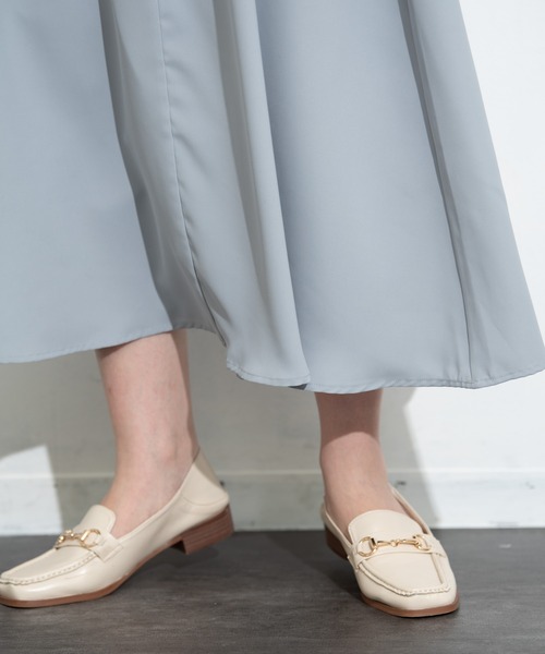 Aunt Marie's（アントマリーズ）の「クレリックバンドカラーシャツワンピース（ワンピース・レディース・ライトブルー/ブラック・FREE）」の22枚目の写真