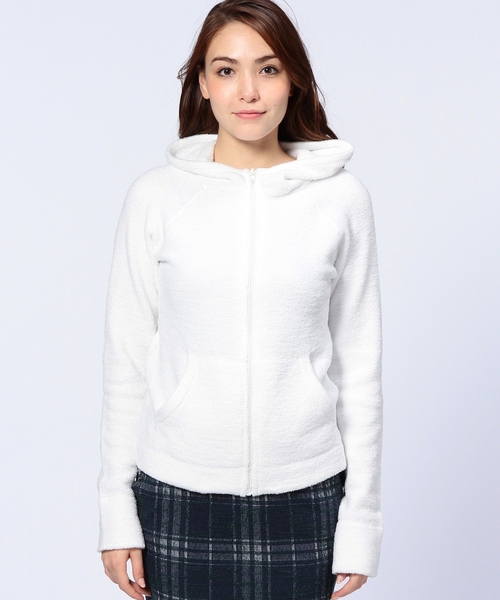 UNITED ARROWS（ユナイテッドアローズ）の「SFL P MOCO ジップパーカー ◆（パーカー・レディース・ホワイト/ネイビー・フリー）」の11枚目の写真