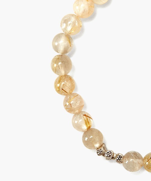 CHAN LUU（チャンルー）の「セミプレシャスストーン ストレッチブレスレット BS-6028（ブレスレット・メンズ・ターコイズブルー/ダークグレー/ブルー/ブラック/ブラウン/ライトブラウン/ホワイト・フリー）」の19枚目の写真