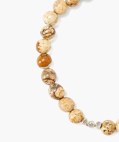 CHAN LUU（チャンルー）の「セミプレシャスストーン ストレッチブレスレット BS-6028（ブレスレット・メンズ・ターコイズブルー/ダークグレー/ブルー/ブラック/ブラウン/ライトブラウン/ホワイト・フリー）」の13枚目の写真