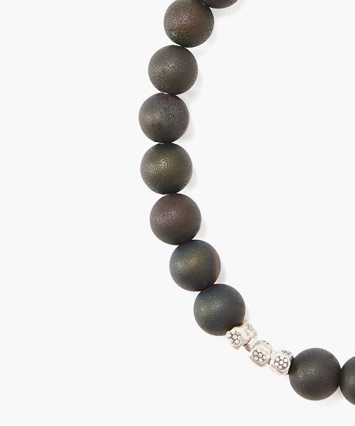 CHAN LUU（チャンルー）の「セミプレシャスストーン ストレッチブレスレット BS-6028（ブレスレット・メンズ・ターコイズブルー/ダークグレー/ブルー/ブラック/ブラウン/ライトブラウン/ホワイト・フリー）」の11枚目の写真