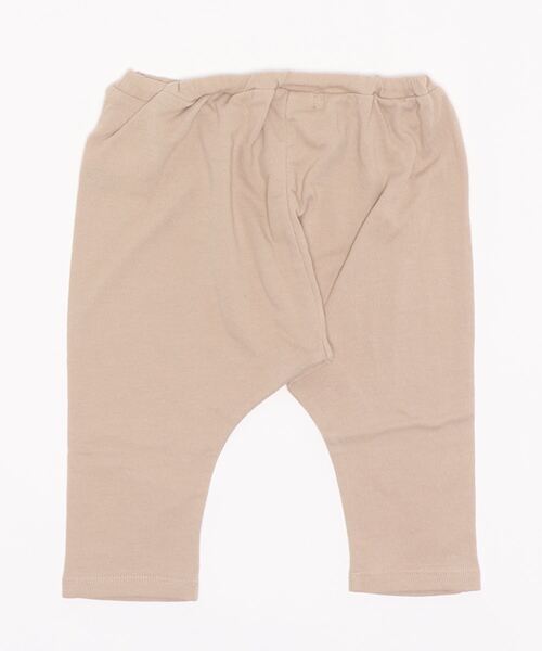 quoti use fith（クゥオティ　ユース　フィス）の「ガーゼ天竺 ベビーサルエルロングパンツ（スウェットパンツ・キッズ・ベージュ/ピンク/ミント・90/100/80）」の8枚目の写真