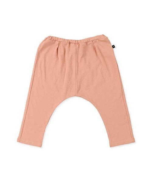 quoti use fith（クゥオティ　ユース　フィス）の「ガーゼ天竺 ベビーサルエルロングパンツ（スウェットパンツ・キッズ・ベージュ/ピンク/ミント・90/100/80）」の3枚目の写真