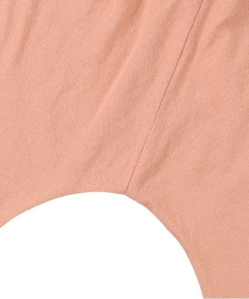 quoti use fith（クゥオティ　ユース　フィス）の「ガーゼ天竺 ベビーサルエルロングパンツ（スウェットパンツ・キッズ・ベージュ/ピンク/ミント・90/100/80）」の5枚目の写真