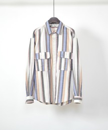 Hub&Spoke | ストライプルーズシャツ(シャツ/ブラウス)