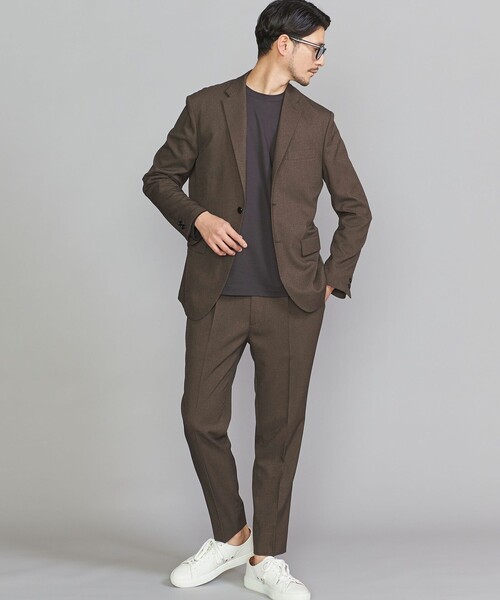 【WEB限定WARDROBESMART】byLANATECセットアップ/ジャケット&イージーパンツ