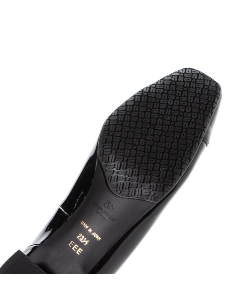 Riz raffinee（リズラフィーネ）の「【晴雨兼用】スクエアトゥレインパンプス（パンプス・レディース・ライトブラック/ベージュ×ブラック/グレー系その他/ブラック・22.5cm/23cm/23.5cm/24cm/24.5cm/22cm）」の19枚目の写真