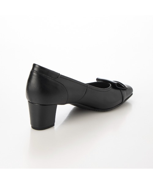 Riz raffinee（リズラフィーネ）の「【晴雨兼用】スクエアトゥレインパンプス（パンプス・レディース・ライトブラック/ベージュ×ブラック/グレー系その他/ブラック・22.5cm/23cm/23.5cm/24cm/24.5cm/22cm）」の16枚目の写真