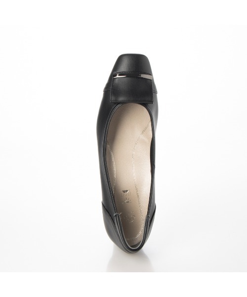 Riz raffinee（リズラフィーネ）の「【晴雨兼用】スクエアトゥレインパンプス（パンプス・レディース・ライトブラック/ベージュ×ブラック/グレー系その他/ブラック・22.5cm/23cm/23.5cm/24cm/24.5cm/22cm）」の15枚目の写真