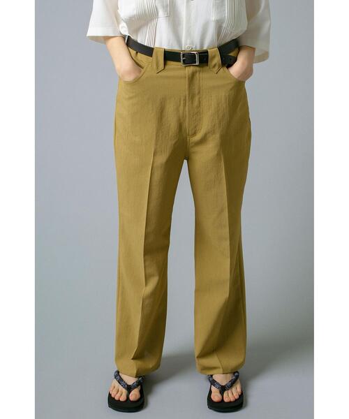 MONKEY TIME（モンキータイム）の「＜monkey time＞ renu TRO BOOT CUT TRSR/ブーツカットパンツ（その他パンツ・メンズ・ターコイズブルー/マスタード/ブラック・L/M/S）」の3枚目の写真