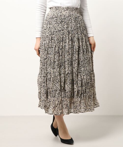 flower（フラワー）の「フラワリーワッシャースカート（スカート・レディース・ホワイト/ブラック・FREE）」の21枚目の写真