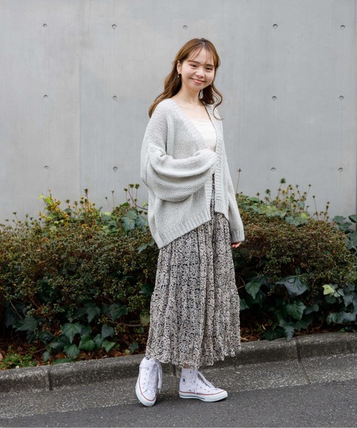 flower（フラワー）の「フラワリーワッシャースカート（スカート・レディース・ホワイト/ブラック・FREE）」の15枚目の写真