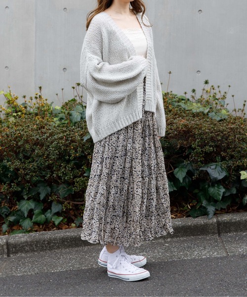 flower（フラワー）の「フラワリーワッシャースカート（スカート・レディース・ホワイト/ブラック・FREE）」の16枚目の写真