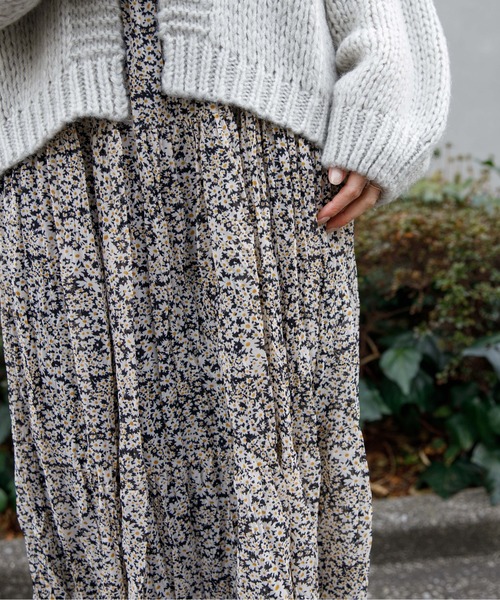 flower（フラワー）の「フラワリーワッシャースカート（スカート・レディース・ホワイト/ブラック・FREE）」の19枚目の写真