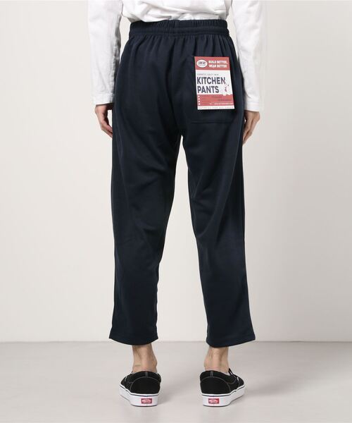 ARCADE（アーケード）の「ワイドテーパード スウェット イージー シェフパンツ（スウェットパンツ・メンズ・ブラック/ネイビー/グレー系その他/チャコールグレー/カーキ/チェック/ストライプ/ベージュ・XL/L/M）」の14枚目の写真