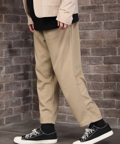 ARCADE（アーケード）の「ワイドテーパード スウェット イージー シェフパンツ（スウェットパンツ・メンズ・ブラック/ネイビー/グレー系その他/チャコールグレー/カーキ/チェック/ストライプ/ベージュ・XL/L/M）」の5枚目の写真