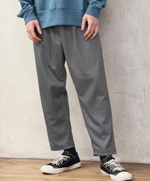 ワイドテーパード スウェット イージー シェフパンツ