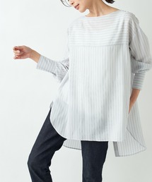 RIVE DROITE | リュクスストライプブラウス(シャツ/ブラウス)