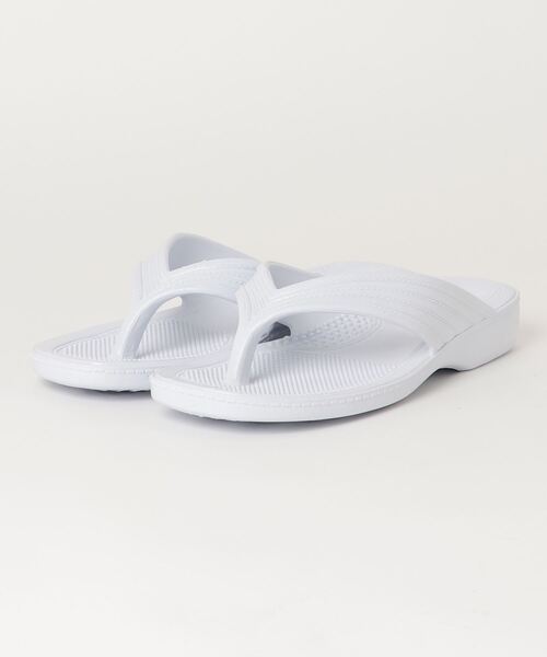 pearl（パール）の「【Pearl】ストラップビーチサンダル/110紳士ギョサンA（サンダル・メンズ・ホワイト/オレンジ/ネイビー/グリーン/ブラック・L/LL）」の8枚目の写真