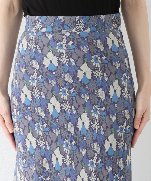 JOURNAL STANDARD relume（ジャーナルスタンダード　レリューム）の「レトロフラワープリントマーメイドスカート◆（スカート・レディース・ネイビー/イエロー・38/36）」の16枚目の写真