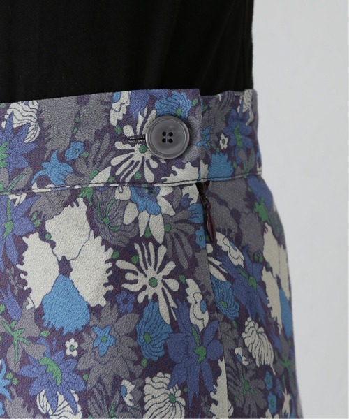 JOURNAL STANDARD relume（ジャーナルスタンダード　レリューム）の「レトロフラワープリントマーメイドスカート◆（スカート・レディース・ネイビー/イエロー・38/36）」の17枚目の写真