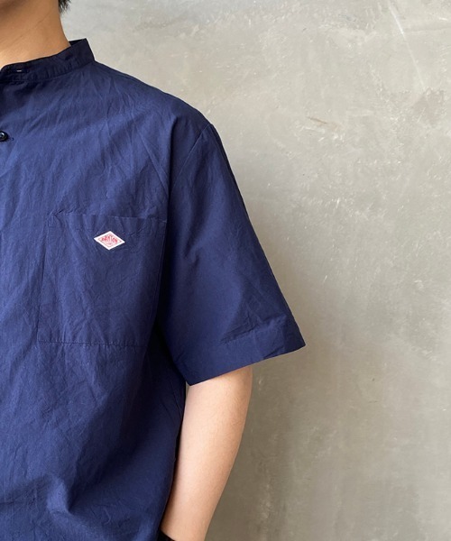 DANTON ダントン　リネンコットンシャツ DANTON [ダントン] W COTTON LINEN SLUB SLEEVELESS SHIRT [DT