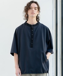 CASPER JOHN | Henry Neck Balloon Big T-shirts/ヘンリーネックバルーンビッグT(Tシャツ/カットソー)