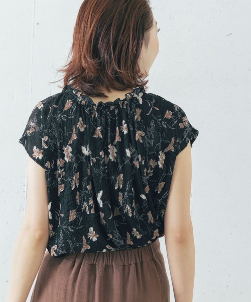 URBAN RESEARCH ROSSO(アーバンリサーチロッソ)の「ヨウリュウフラワーブラウス(シャツ/ブラウス・レディース・ブラック/アイボリー・FREE)」の10枚目の写真