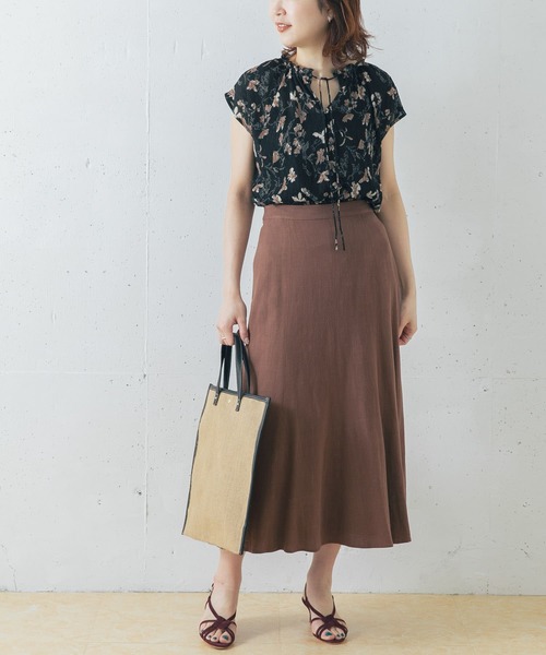 URBAN RESEARCH ROSSO(アーバンリサーチロッソ)の「ヨウリュウフラワーブラウス(シャツ/ブラウス・レディース・ブラック/アイボリー・FREE)」の11枚目の写真