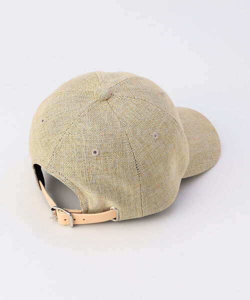 GLOSTER（グロスター）の「ストローキャップ（キャップ・メンズ・ベージュ/ブラック/サックスブルー・FREE）」の8枚目の写真