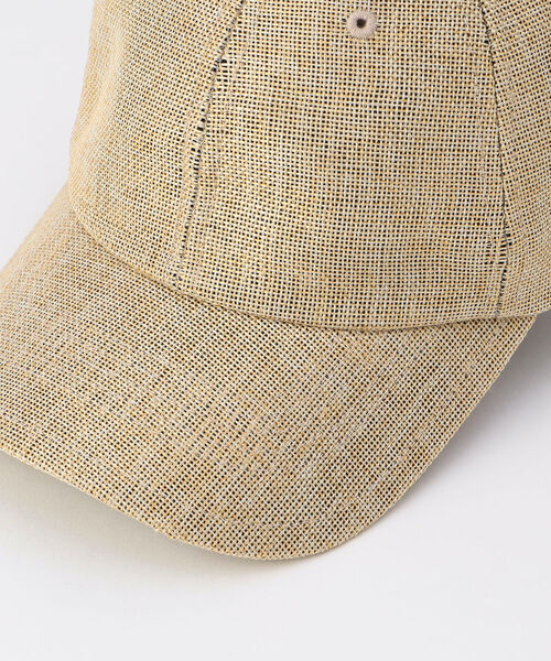 GLOSTER（グロスター）の「ストローキャップ（キャップ・メンズ・ベージュ/ブラック/サックスブルー・FREE）」の5枚目の写真