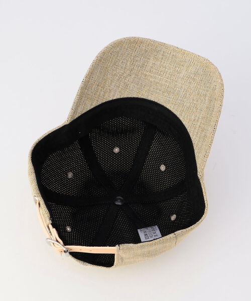 GLOSTER（グロスター）の「ストローキャップ（キャップ・メンズ・ベージュ/ブラック/サックスブルー・FREE）」の6枚目の写真