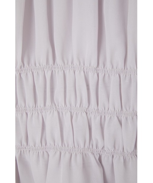 MOUSSY（マウジー）の「SHIRRING ブラウス（シャツ/ブラウス・レディース・ライトパープル/キャメル/ダークブラウン・FREE）」の13枚目の写真