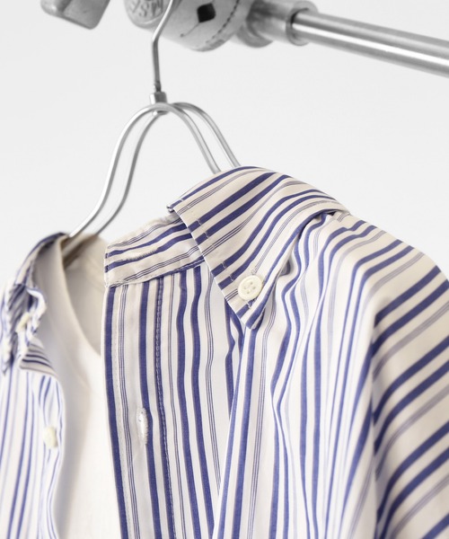 JOURNAL STANDARD - ジャーナルスタンダードレリューム シャツ ロングシャツ ストライプ ジャケット JOURNAL STANDARD relume ジャーナルスタンダードレリューム