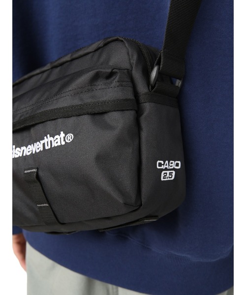 thisisneverthat（ディスイズネバーザット）の「21SSM CA90 2.5 SHOULDER BAG（ショルダーバッグ・メンズ・ブラック・ONE SIZE）」の6枚目の写真
