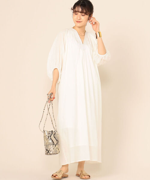 タグ付き TORRAZZO DONNA ストライプカフタンワンピース Torrazzo Donna（トラッゾドンナ）の「【別注】＜TORRAZZO DONNA