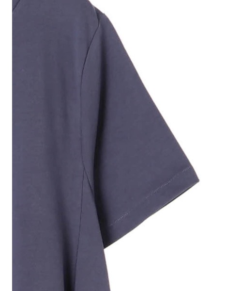 AMERICAN HOLIC（アメリカンホリック）の「クルーネックカットフレアワンピース（ワンピース・レディース・ブラック/ネイビー/マスタード/グレイッシュベージュ・M/L）」の20枚目の写真