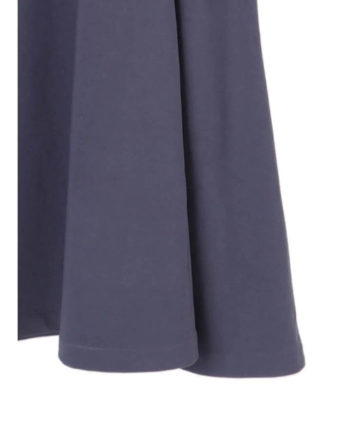 AMERICAN HOLIC（アメリカンホリック）の「クルーネックカットフレアワンピース（ワンピース・レディース・ブラック/ネイビー/マスタード/グレイッシュベージュ・M/L）」の21枚目の写真