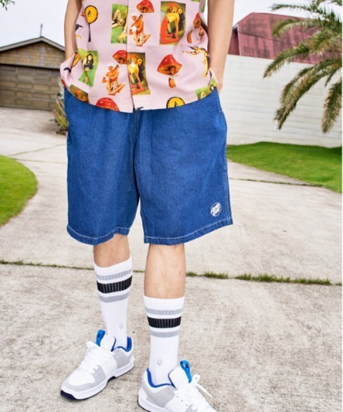 SANTA CRUZ(サンタクルーズ)の「SANTACRUZ/サンタクルーズ ショーツ 502212501(その他パンツ・メンズ・ブラウン/レオパード/グレー/ライトインディゴブルー/ブラック/ケミカルウォッシュ・M/L)」の4枚目の写真