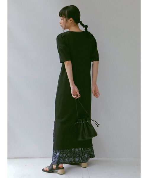 Ungrid（アングリッド）の「フラワーマキシスカート（スカート・レディース・ネイビー/オフホワイト・FREE）」の11枚目の写真