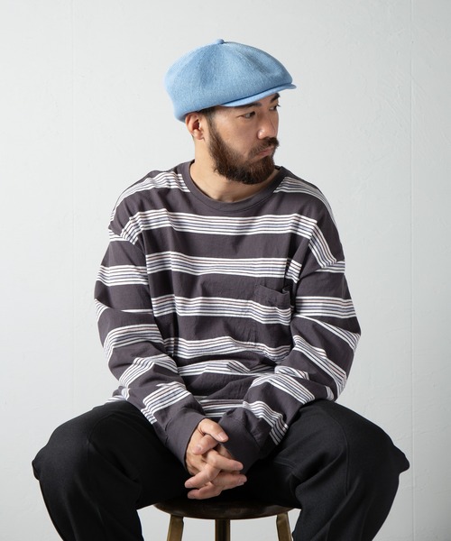 RACAL(ラカル)の「Termo Knit Cas Hunting / サーモニットキャスハンチング(ハンチング/ベレー帽・メンズ・ブラック/ベージュ/ライトブルー/ネイビー/チャコールグレー/オリーブ・MEDIUM/LARGE)」の14枚目の写真