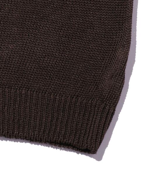 second layer セカンドレイヤー ブラック ニットセーター M SECOND/LAYER（セカンドレイヤー）の「＜SECOND LAYER＞ KNIT