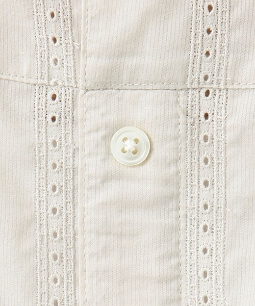J.PRESS Ladies(J.プレス レディス)の「【洗える】70アキハレース チュニック ブラウス(シャツ/ブラウス・レディース・ホワイト系/ベージュ系/ライトグリーン系・XS)」の17枚目の写真