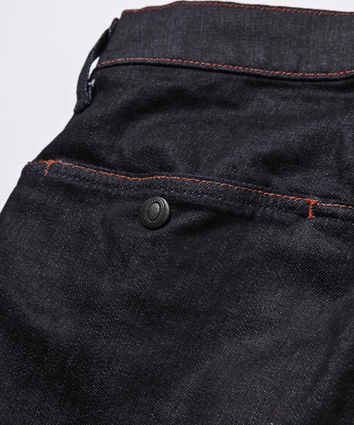 MR.OLIVE（ミスターオリーブ）の「スーパー ストレッチデニム / ワンウォッシュ アンクルカット スリムパンツ(ストレッチスキニーパンツ)（デニムパンツ・メンズ・インディゴブルー・MEDIUM/SMALL/LARGE）」の9枚目の写真