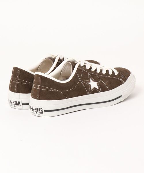 CONVERSE（コンバース）の「【CONVERSE】ONE STAR J SUEDE（スニーカー・レディース・ブラウン・23cm/24.5cm/24cm/23.5cm）」の2枚目の写真