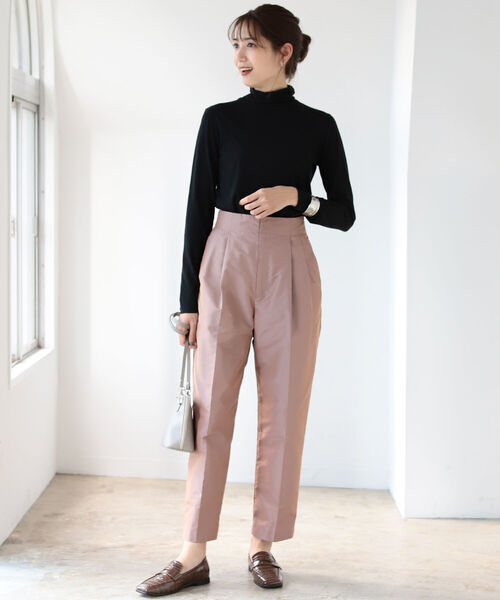 B:MING by BEAMS(ビーミングバイビームス)の「B:MING by BEAMS / シアー タートル プルオーバー 21AW(Tシャツ/カットソー・レディース・ブラック/グレー系/イエロー系・ONESIZE)」の8枚目の写真